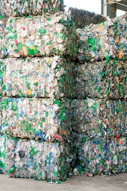 PE polyethylene waste